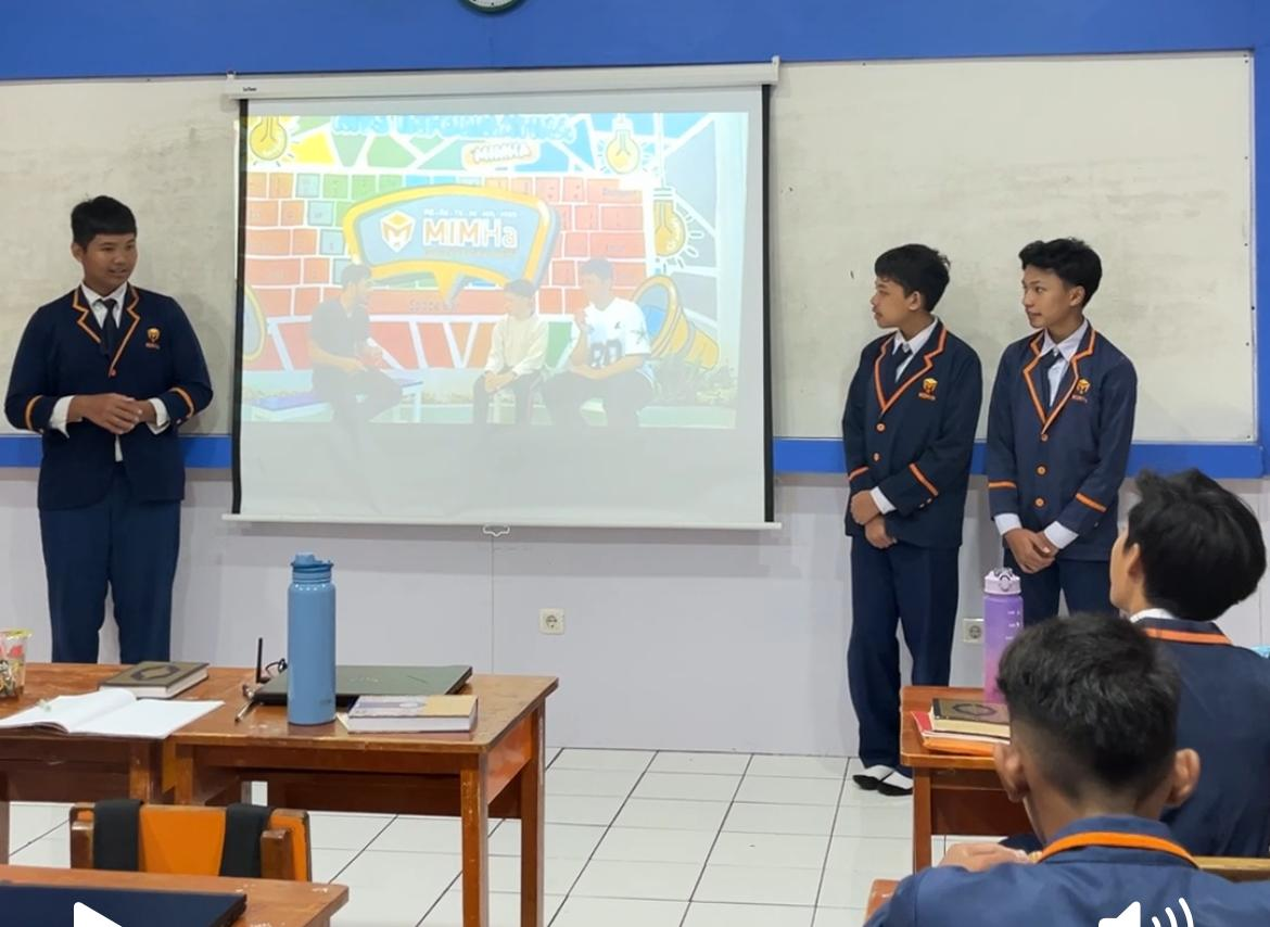 Kreativitas Siswa Kelas IX Sekolah SMP/MTS Informatika MIMHa