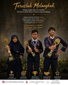 Tiga Siswa MTs Informatika MIMHa Raih Prestasi pada Ajang MOSAIC 2026